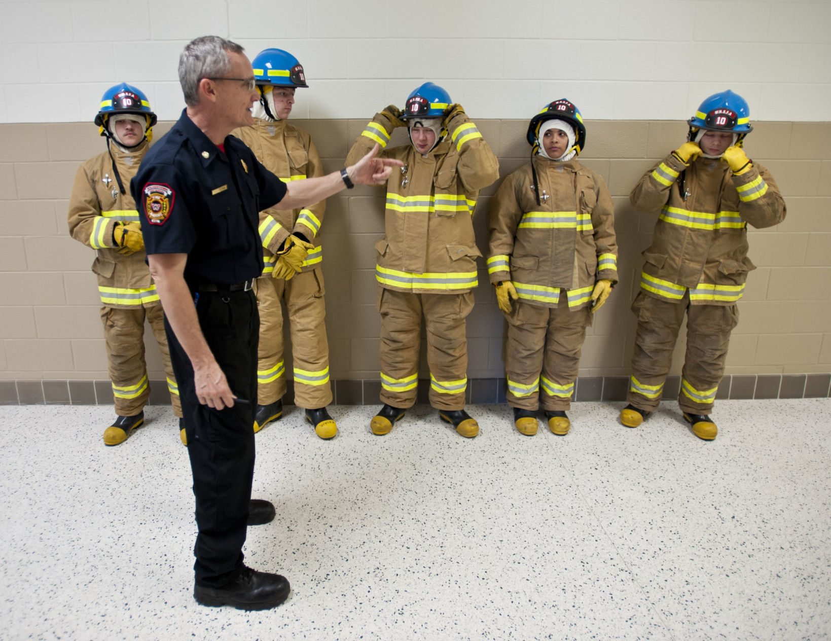 Walkertown HS Fire Academy 09